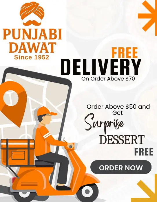 Special Offer at Punjabi Dawat - 24 Hour Indian Restaurant Calgary